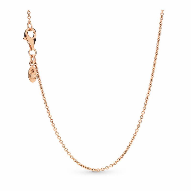 Pandora Classic Cable Chain Necklace - Pandora Rose - Canada | MG3916KL